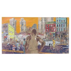 LeRoyer Nieman, (americano, 1921-2012) Strade di Harlem