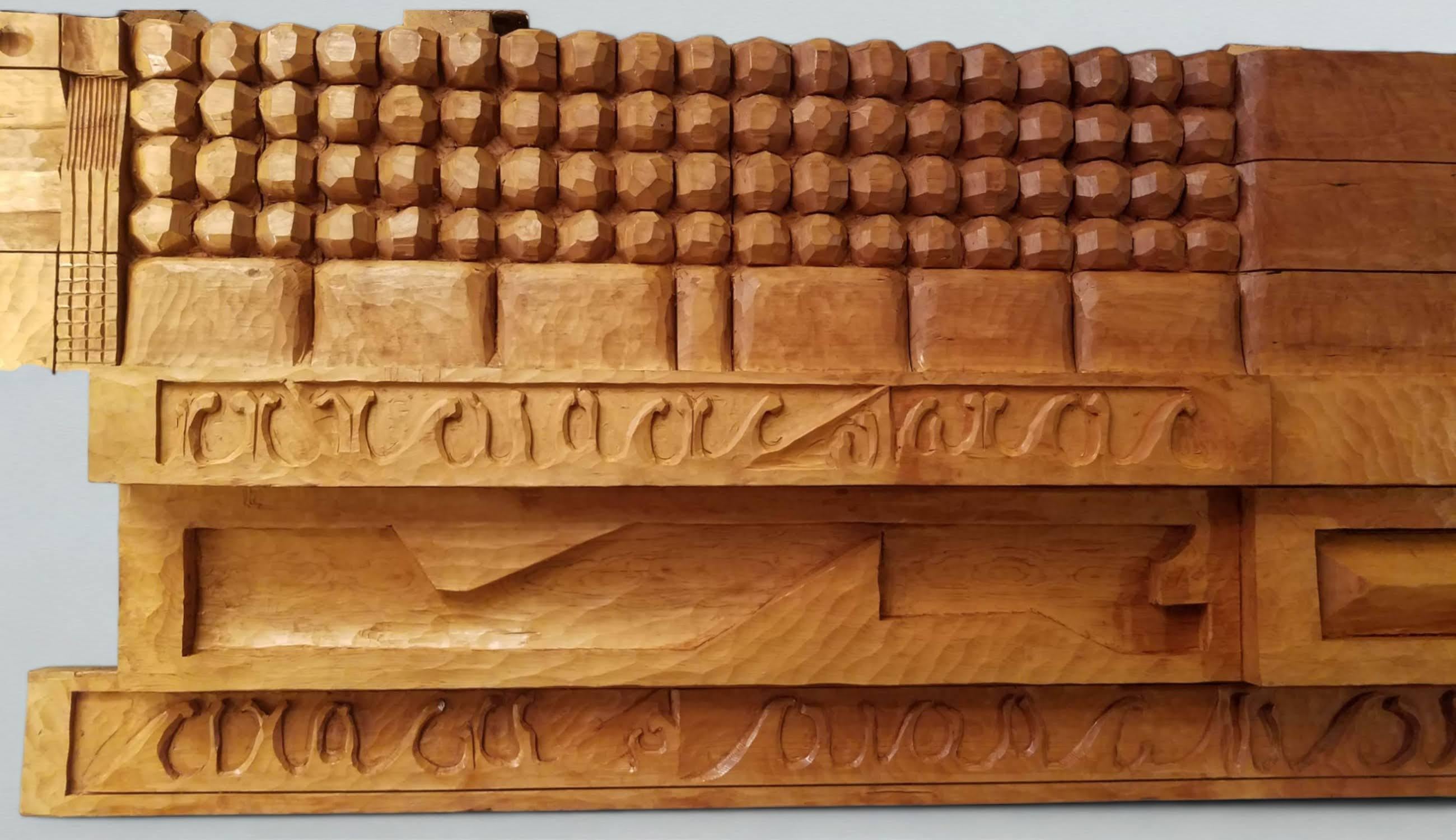 Leroy Setziol Carved Wall Sculpture 1963 For Sale 5