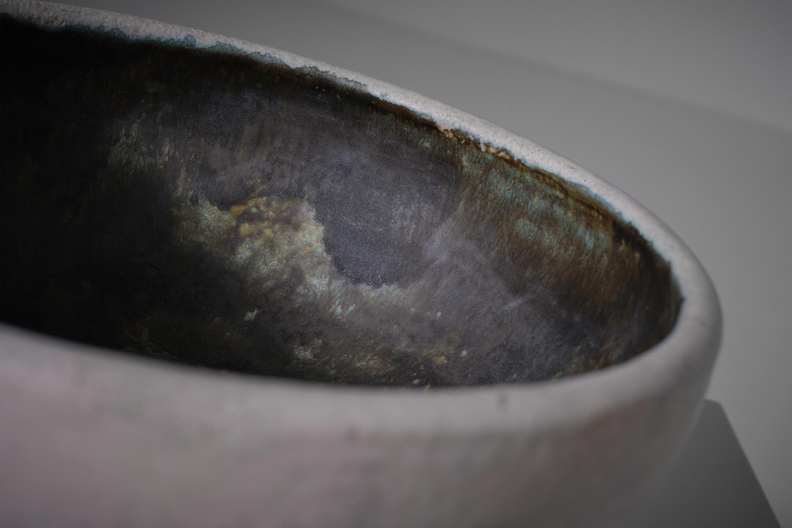 Les 2 Potiers Michelle & Jacques Serre Ceramic bowl, France, 1950s 6