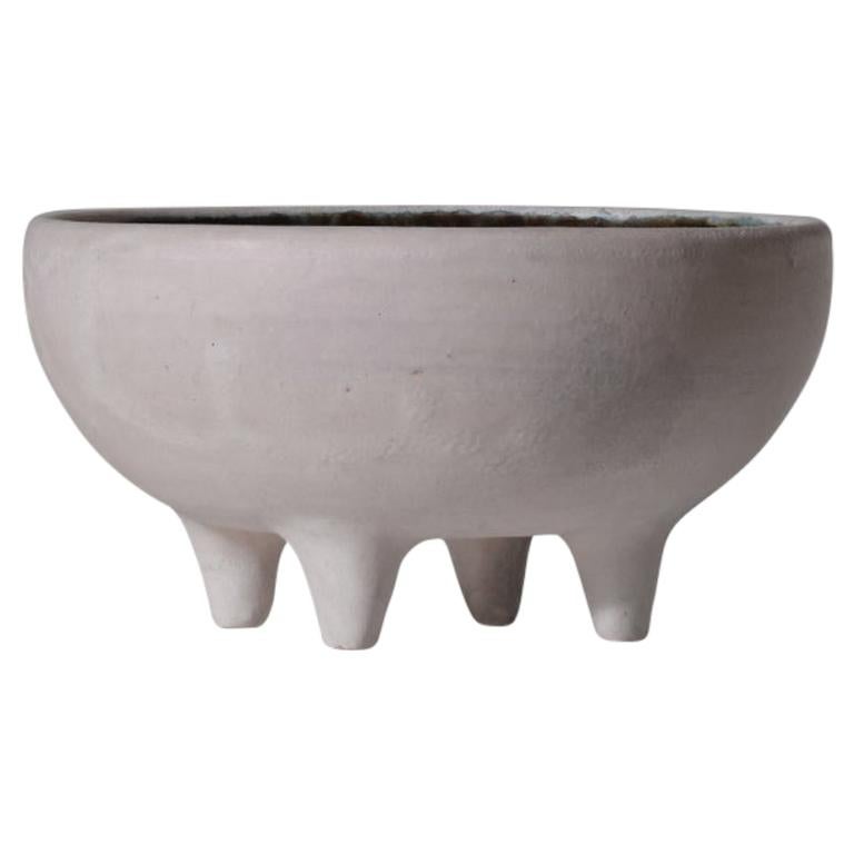 Les 2 Potiers; Michelle & Jacques Serre Ceramic Bowl, France 1950s For Sale