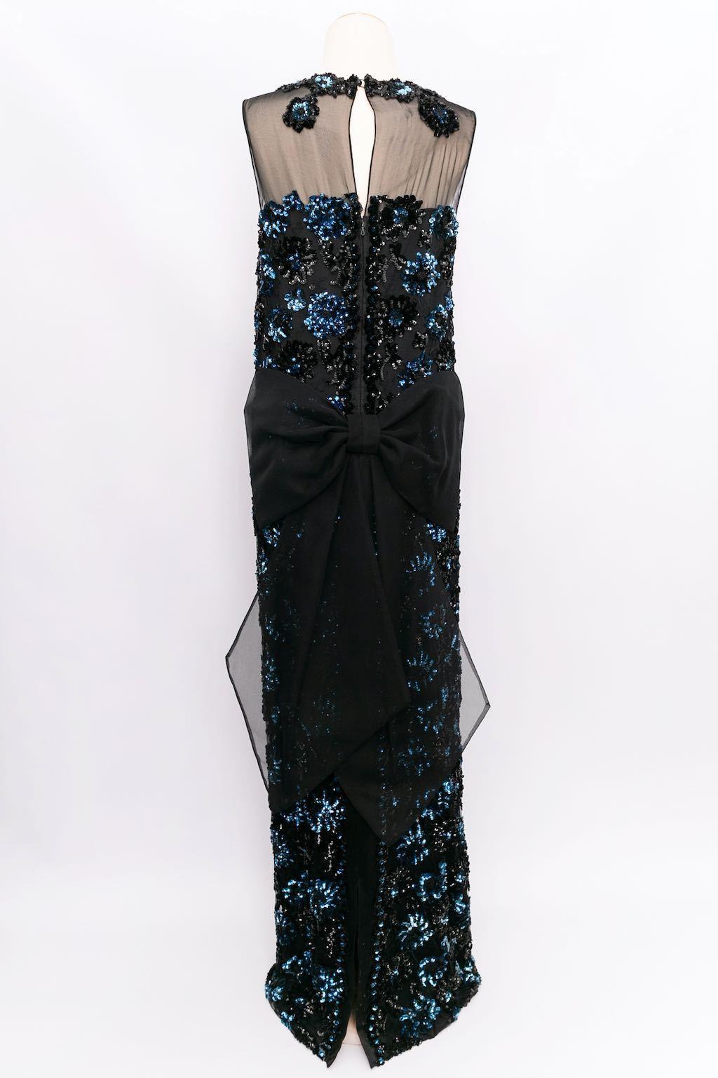 Les 5 A sequined dress In Good Condition For Sale In SAINT-OUEN-SUR-SEINE, FR