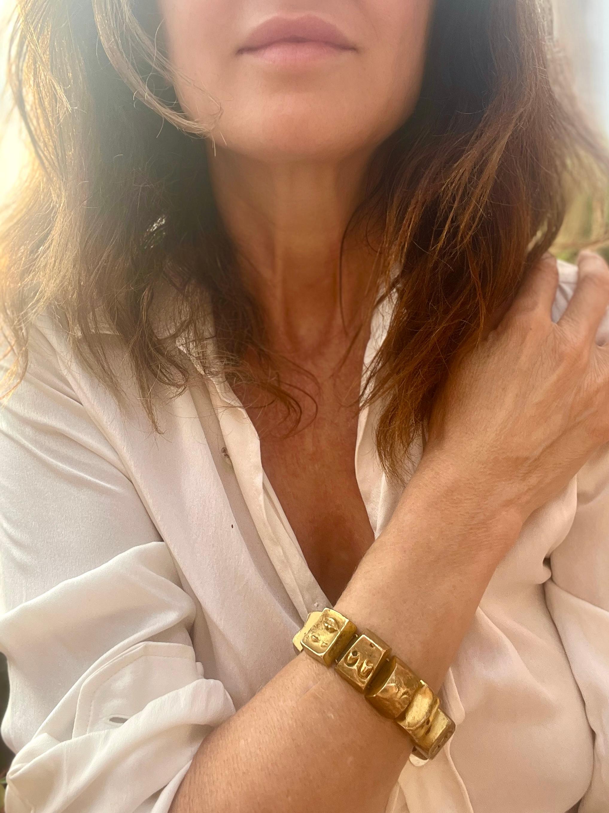 da uomo o donna Bracciale Les 7 Péchés Capitaux di Line Vautrin in vendita