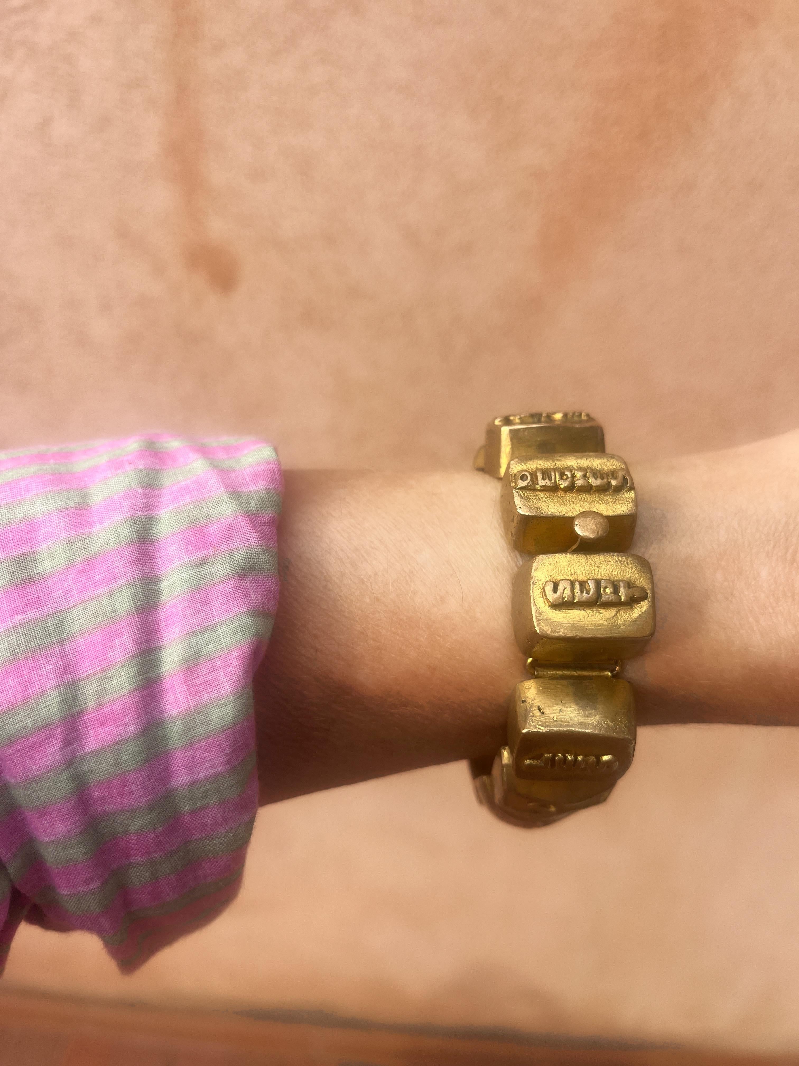 Bracciale Les 7 Péchés Capitaux di Line Vautrin in vendita 1