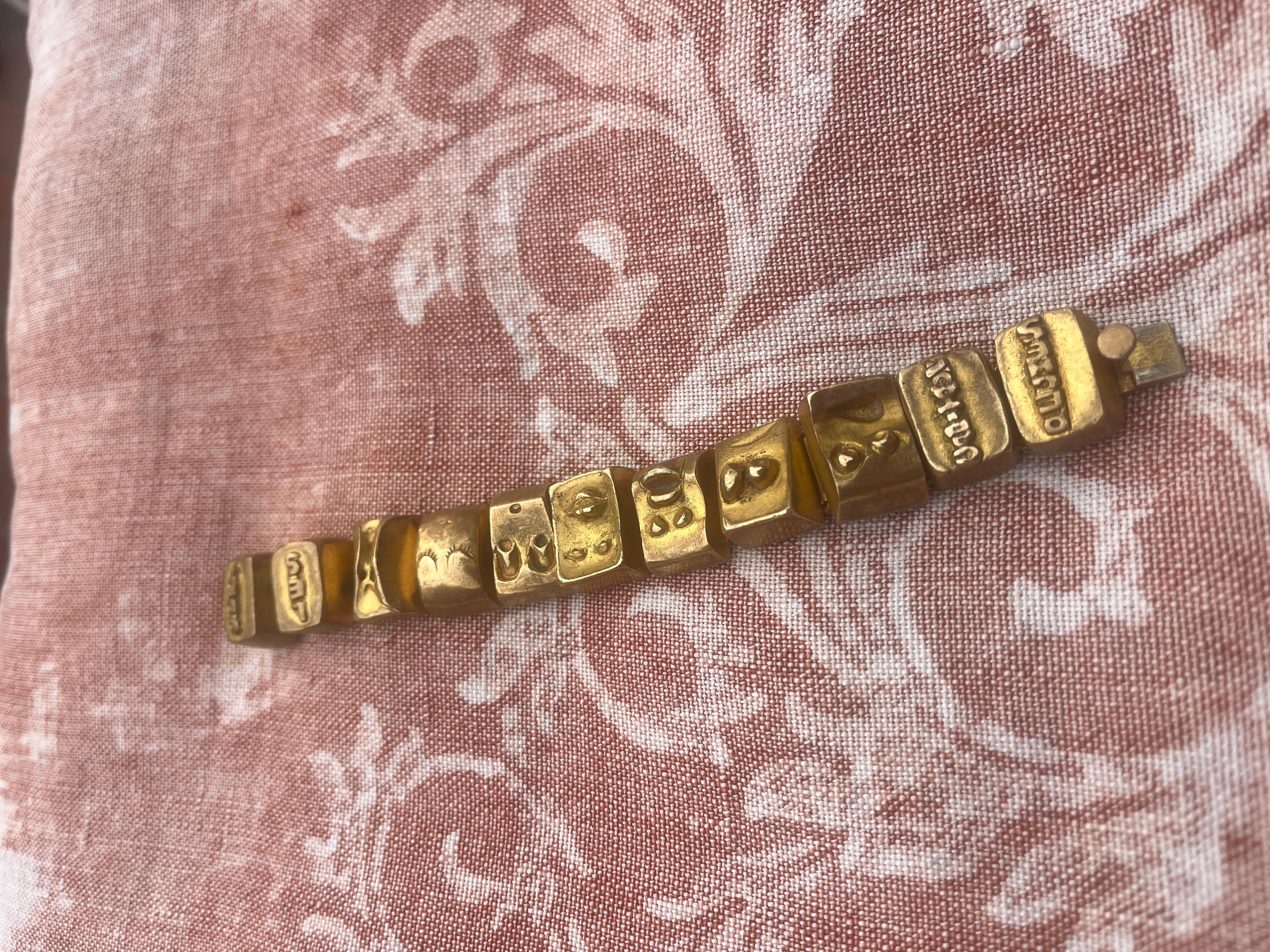 Bracciale Les 7 Péchés Capitaux di Line Vautrin in vendita 4