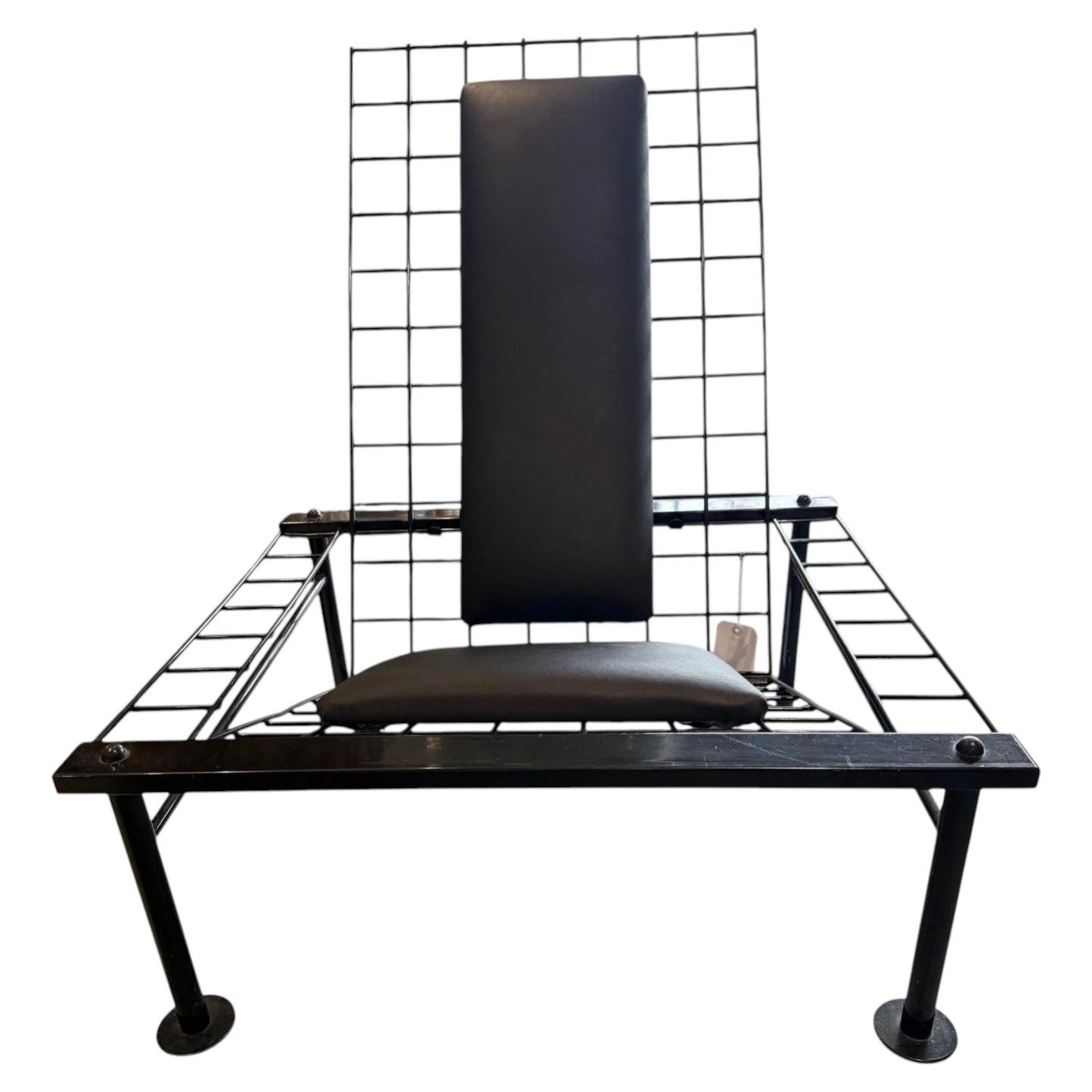 Les Amisca Quebec 1980s Postmodern Chair