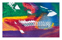 Multi Colored Grid Abstract
