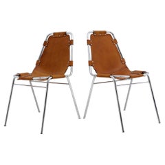 “Les Arc” Chairs Selected by Charlotte Perriand, 1970