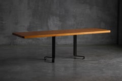 “Les Arcs 1800” Dining Table by Charlotte Perriand, France, 1960s