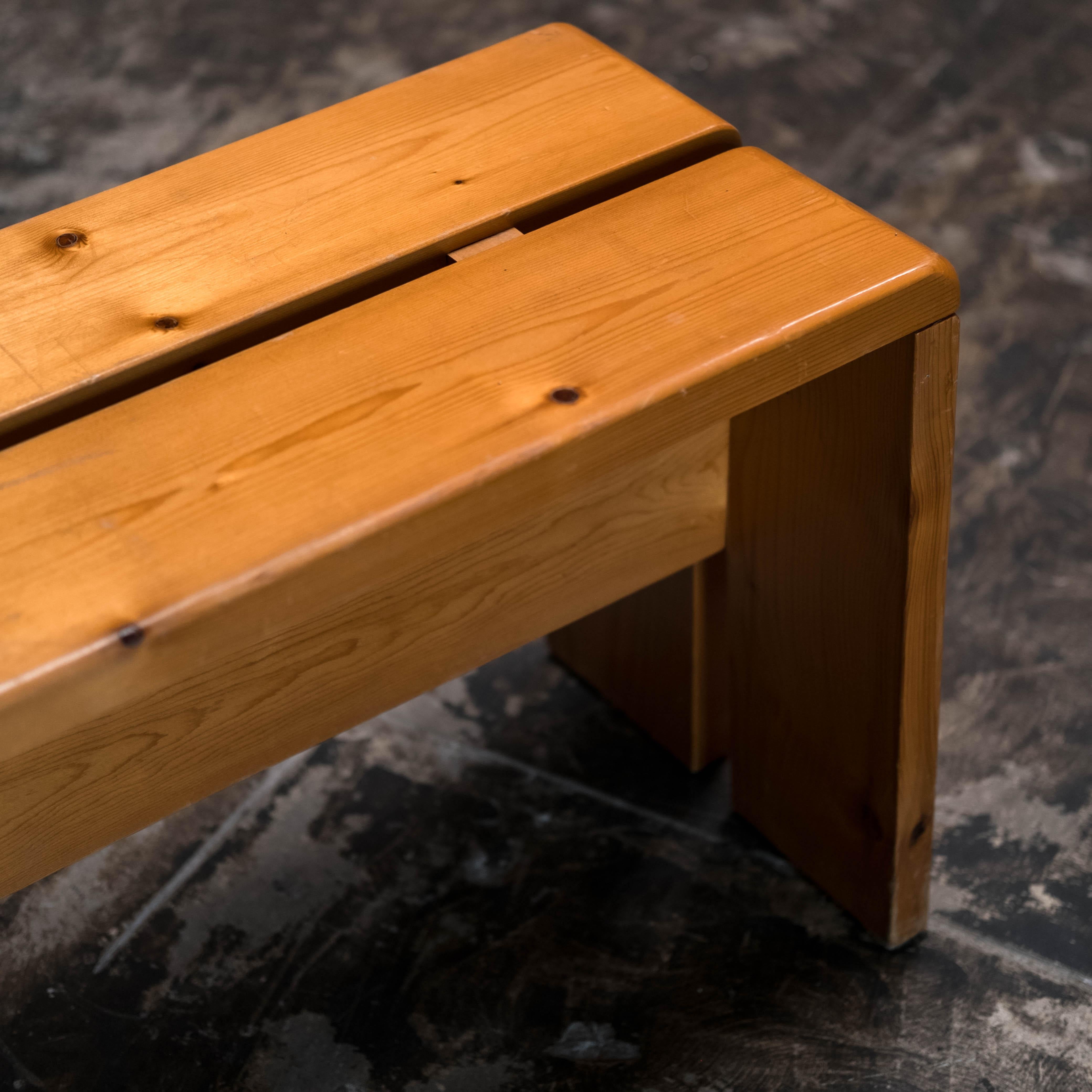 Mid-Century Modern Banc Les Arcs de Charlotte Perriand, 1960 en vente
