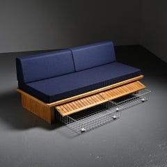 Les Arcs Bench by Charlotte Perriand, circa 1973