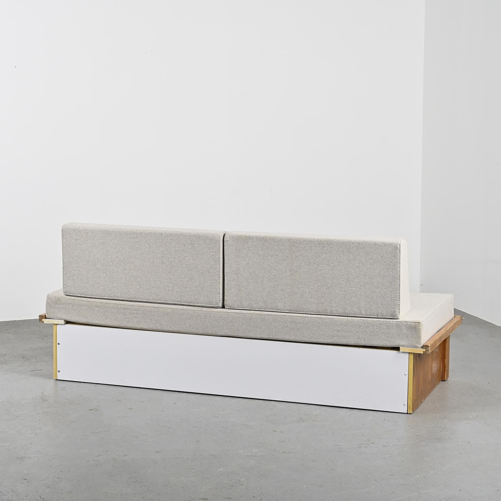 Pine Les Arcs Bench by Charlotte Perriand, circa 1973