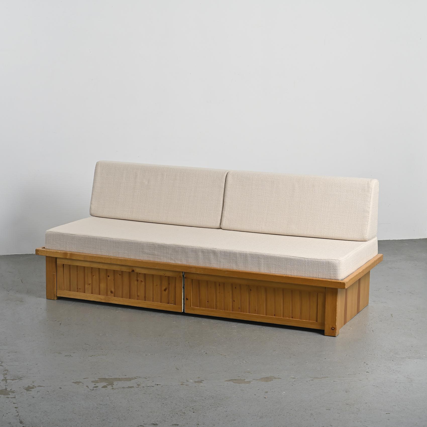Les Arcs Bench by Charlotte Perriand circa 1973 2