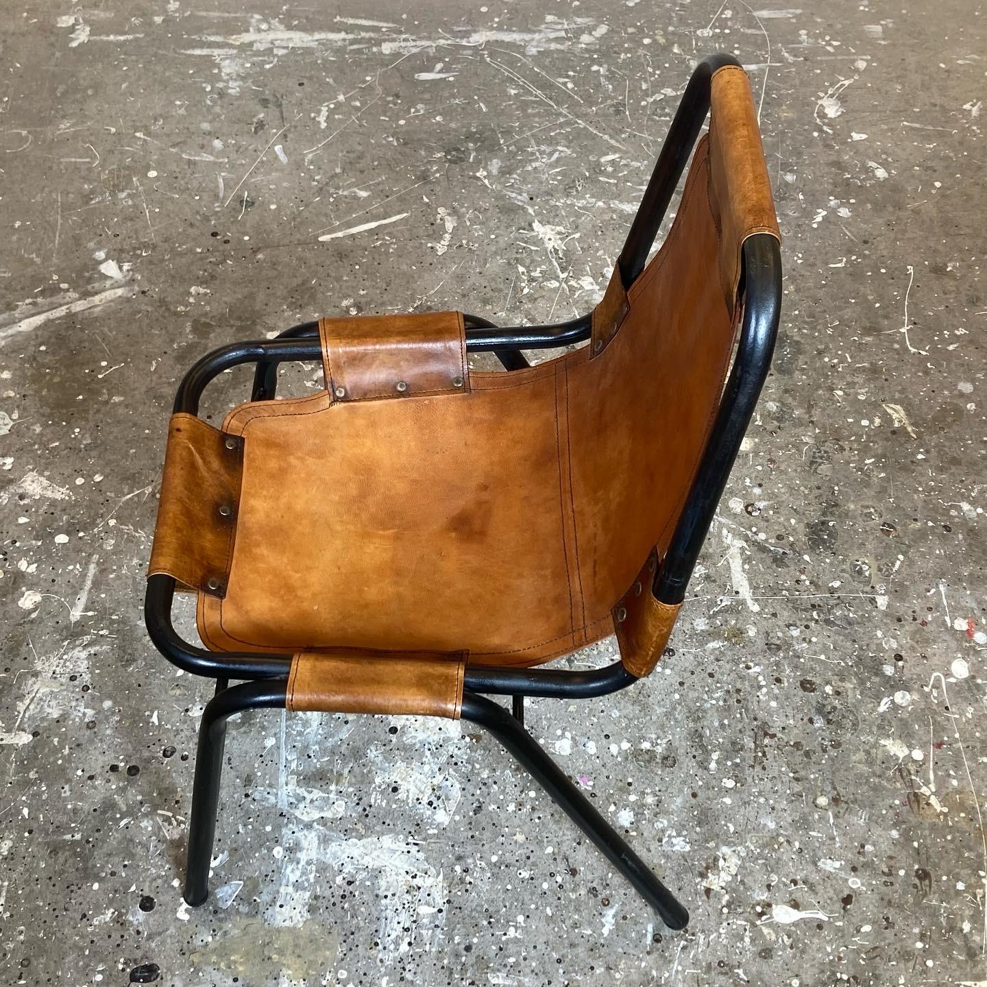 Mid-20th Century Les Arcs Chair by Charlotte Perriand For Sale