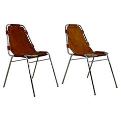 Les Arcs Chairs by Charlotte Perriand, 1960s Set 2
