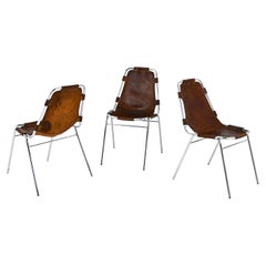 Les Arcs Chairs by Charlotte Perriand, 1960s, Set of 3