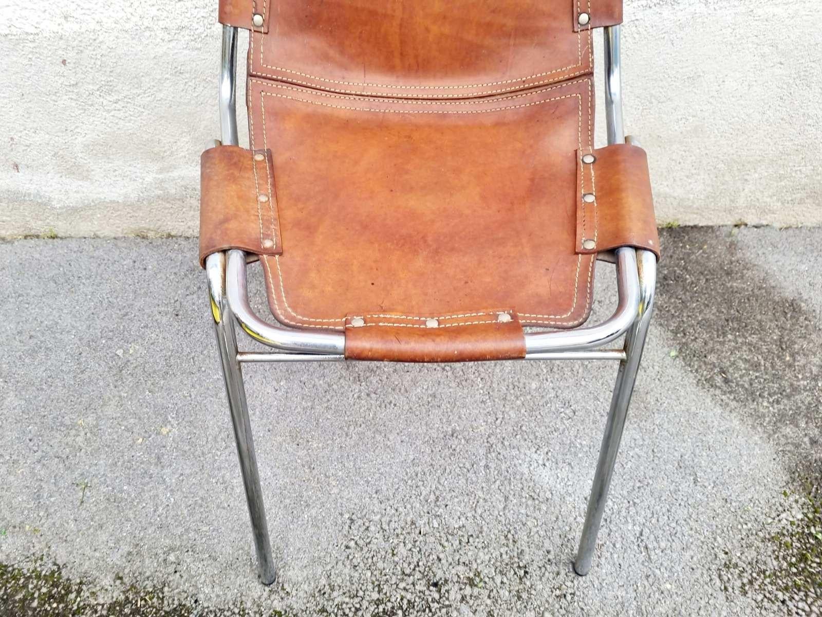 Italiano Les Arcs Chairs Chosen by Charlotte Perriand 60s by Dal Vera, italy in vendita