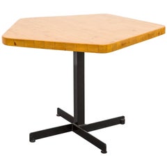 Les Arcs Pentagonal Table by Charlotte Perriand
