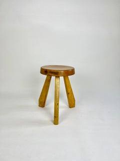 Les Arcs Sandoz Stool by Charlotte Perriand, France 1960s