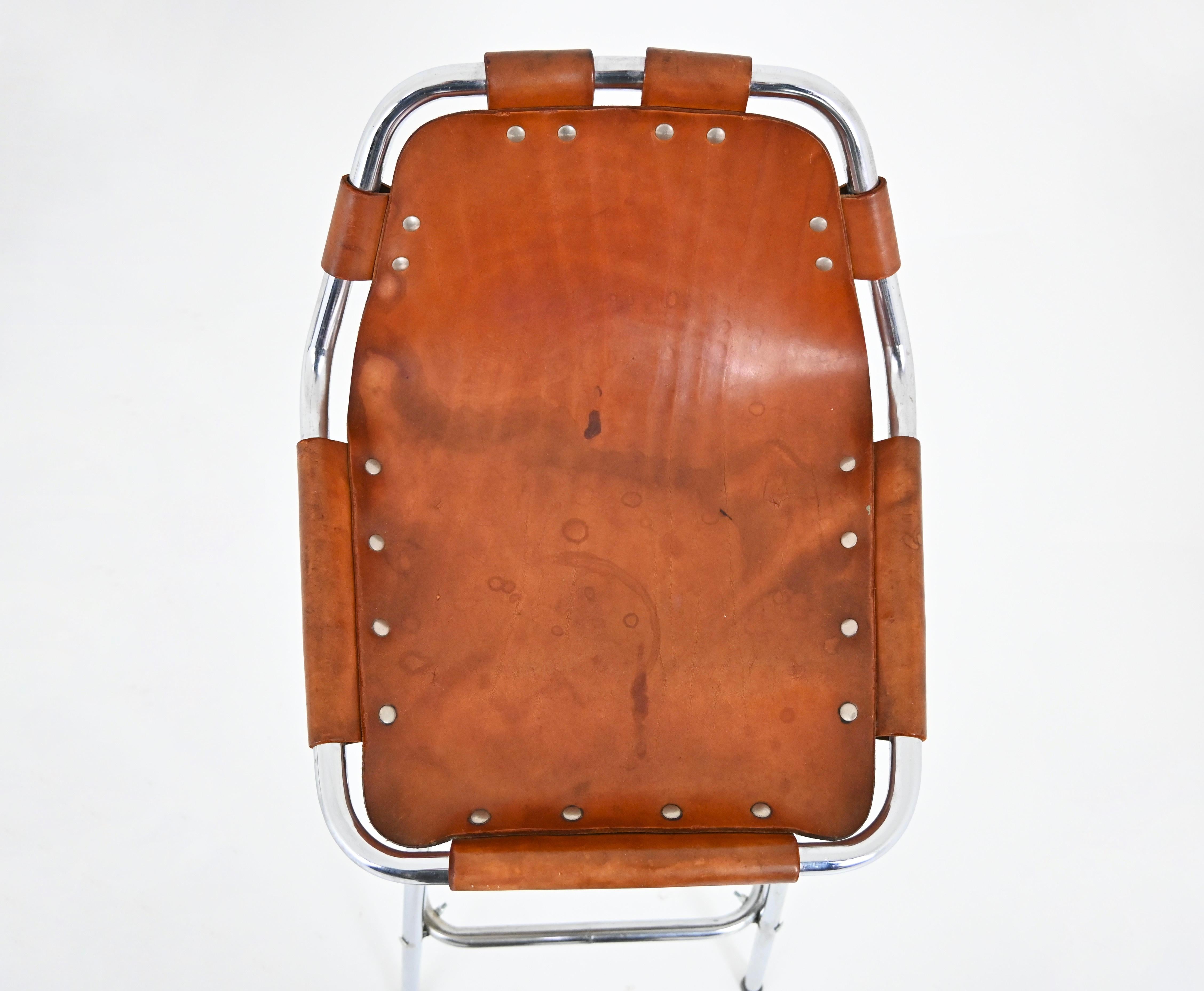 Les Arcs Stools by Charlotte Perriand, 1960s, Set of 2 For Sale 1
