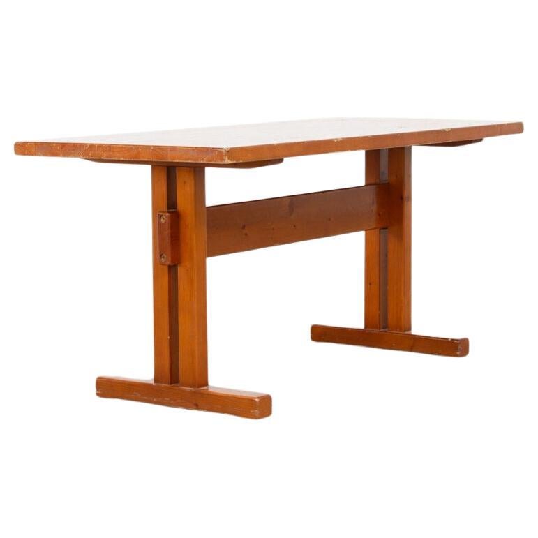 Table Les Arcs de Charlotte Perriand en pin, 1960' en vente