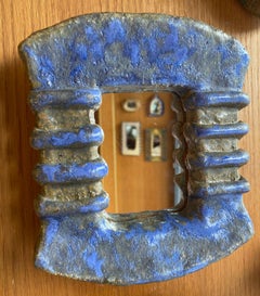 Les Argonautes Ceramic Mirror, France, 1960s