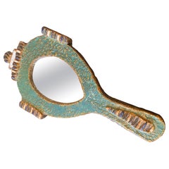 Les Argonautes Ceramic Mirror, France, 1960s