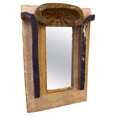 Specchio in ceramica Les Argonautes, Francia, Vallauris, anni '60