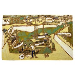 Keramische Täfelung aus den Argonautes, Frankreich, Vallauris, 1960er Jahre