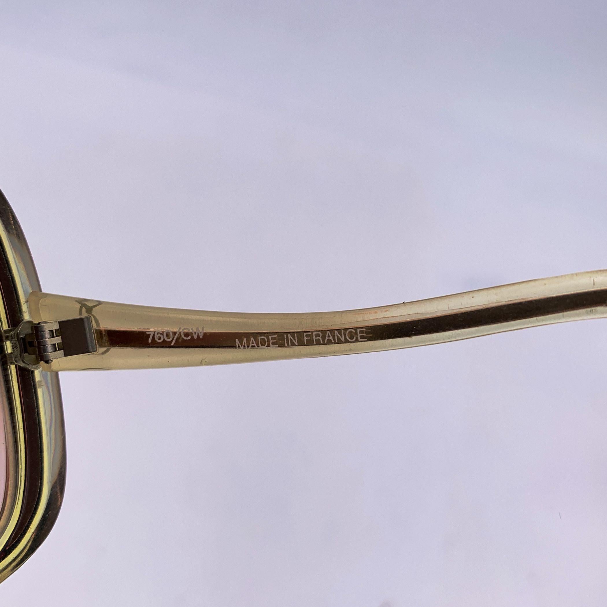 Les Belles de Paris Lunettes de soleil Vintage By Mod. 760/CW 60/15 120mm Pour femmes en vente