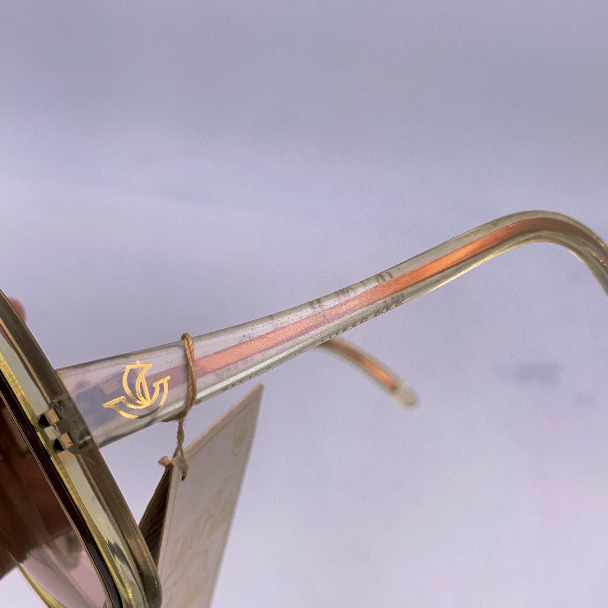 Les Belles de Paris Lunettes de soleil Vintage By Mod. 760/CW 60/15 120mm en vente 1