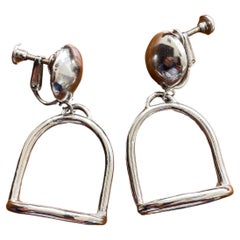 Les Bernard Earrings Vintage 1970s