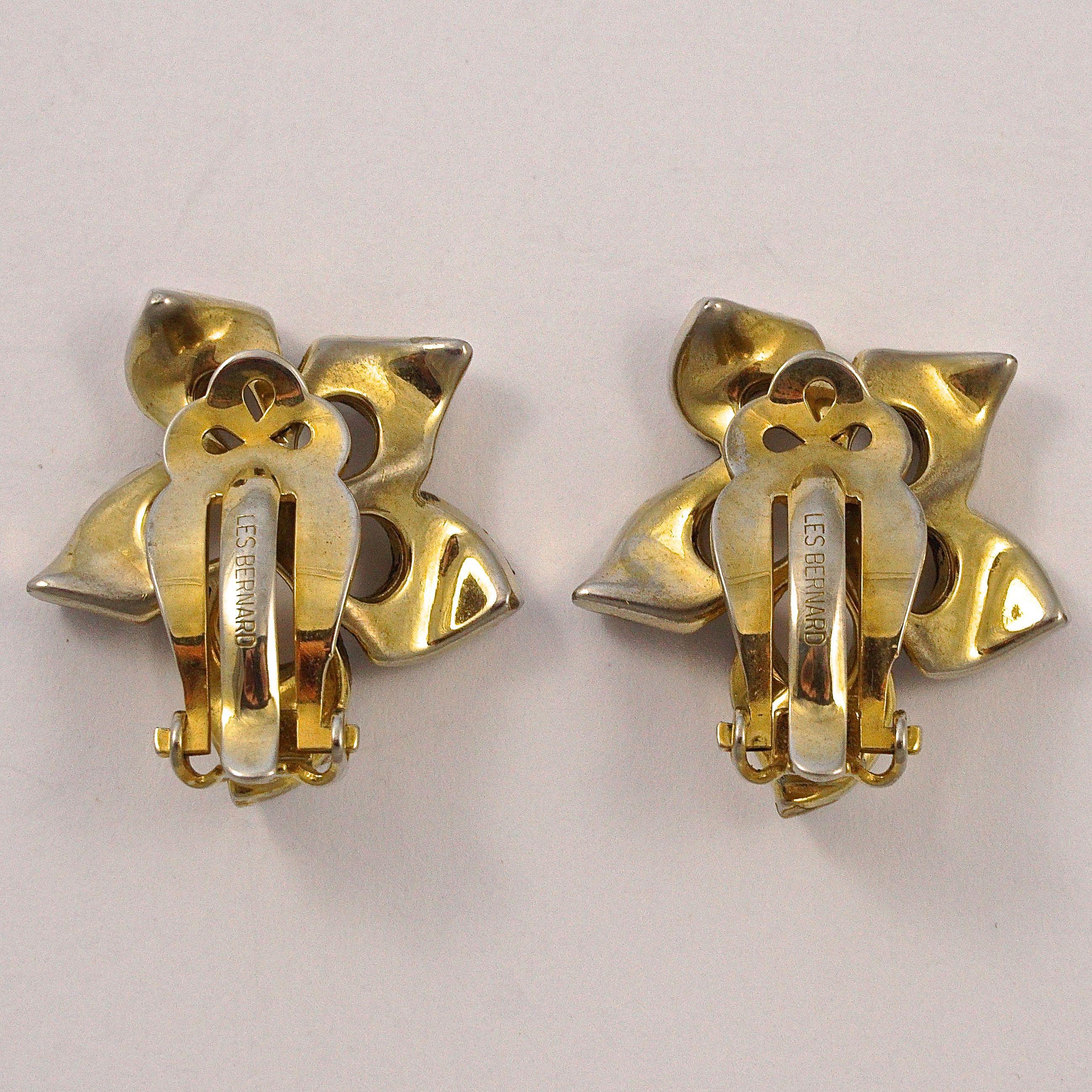 les bernard earrings
