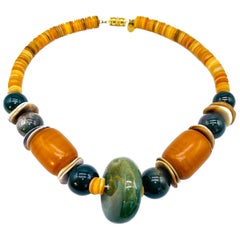 LES BERNARD Vintage 1980s Necklace