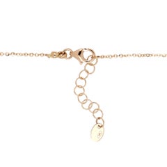 18kt Rose Gold Les Bois Necklace with Green Onix and Blue Paraiba