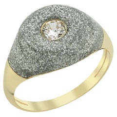 Anello Les BonBons in oro 14k con smalto e pietra di quarzo da 0,30 carati