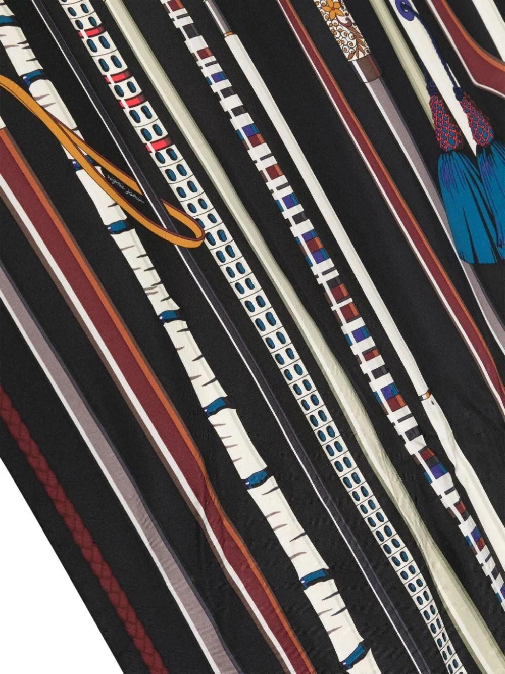 Black Les Cannes Scarf For Sale