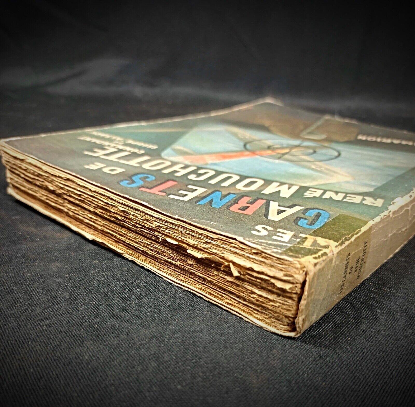 XX secolo Les Carnets de René Mouchote - Edizione originale di René Mouchote - 2Y137 in vendita