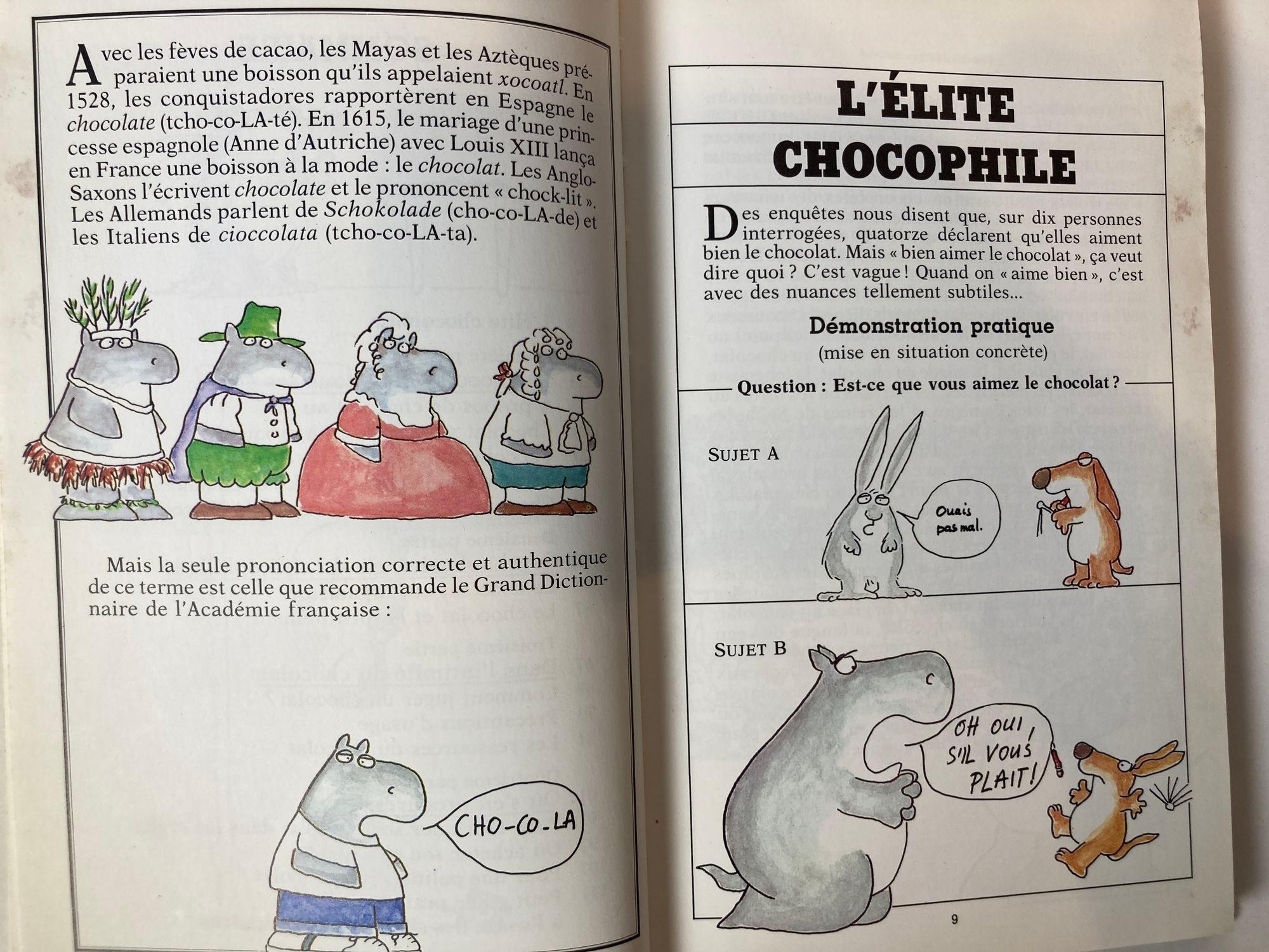 Les cinglés du chocolat Hardcover French Edition en vente 3