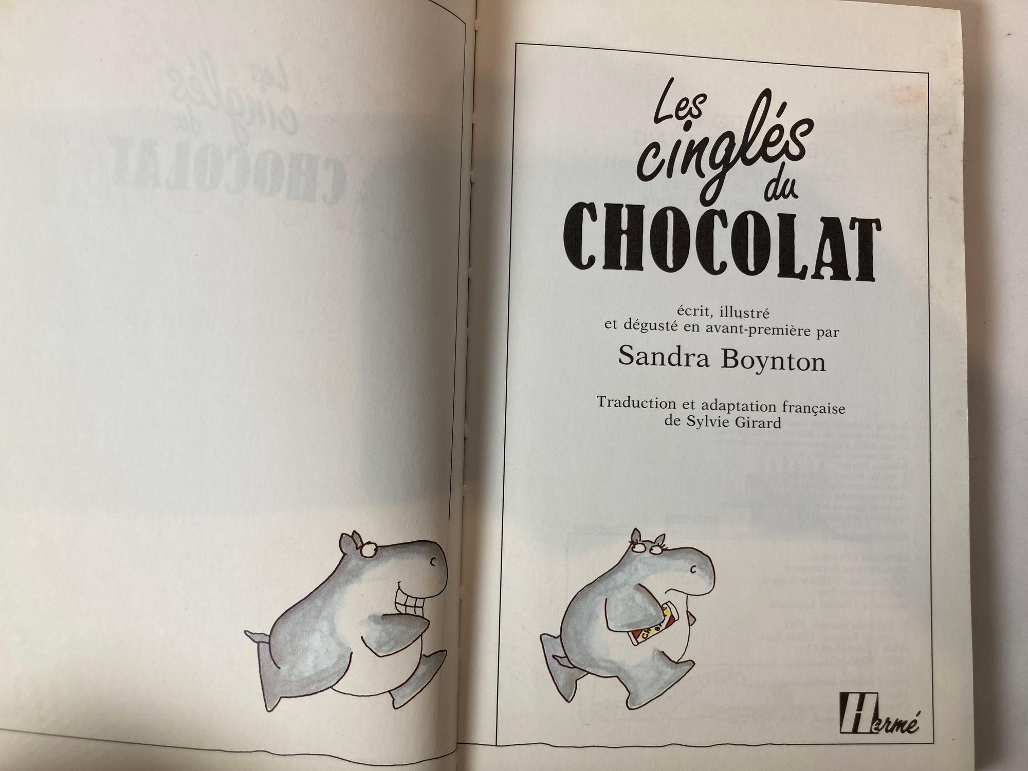 Paper Les Cinglés Du Chocolat Hardcover French Edition For Sale