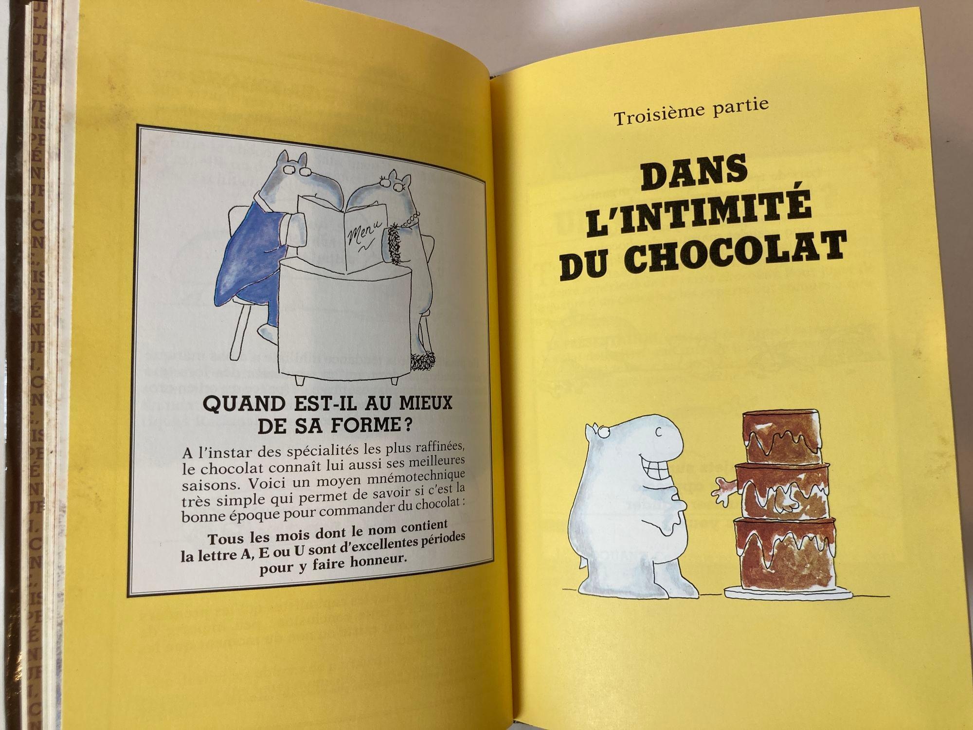 Papier Les cinglés du chocolat Hardcover French Edition en vente