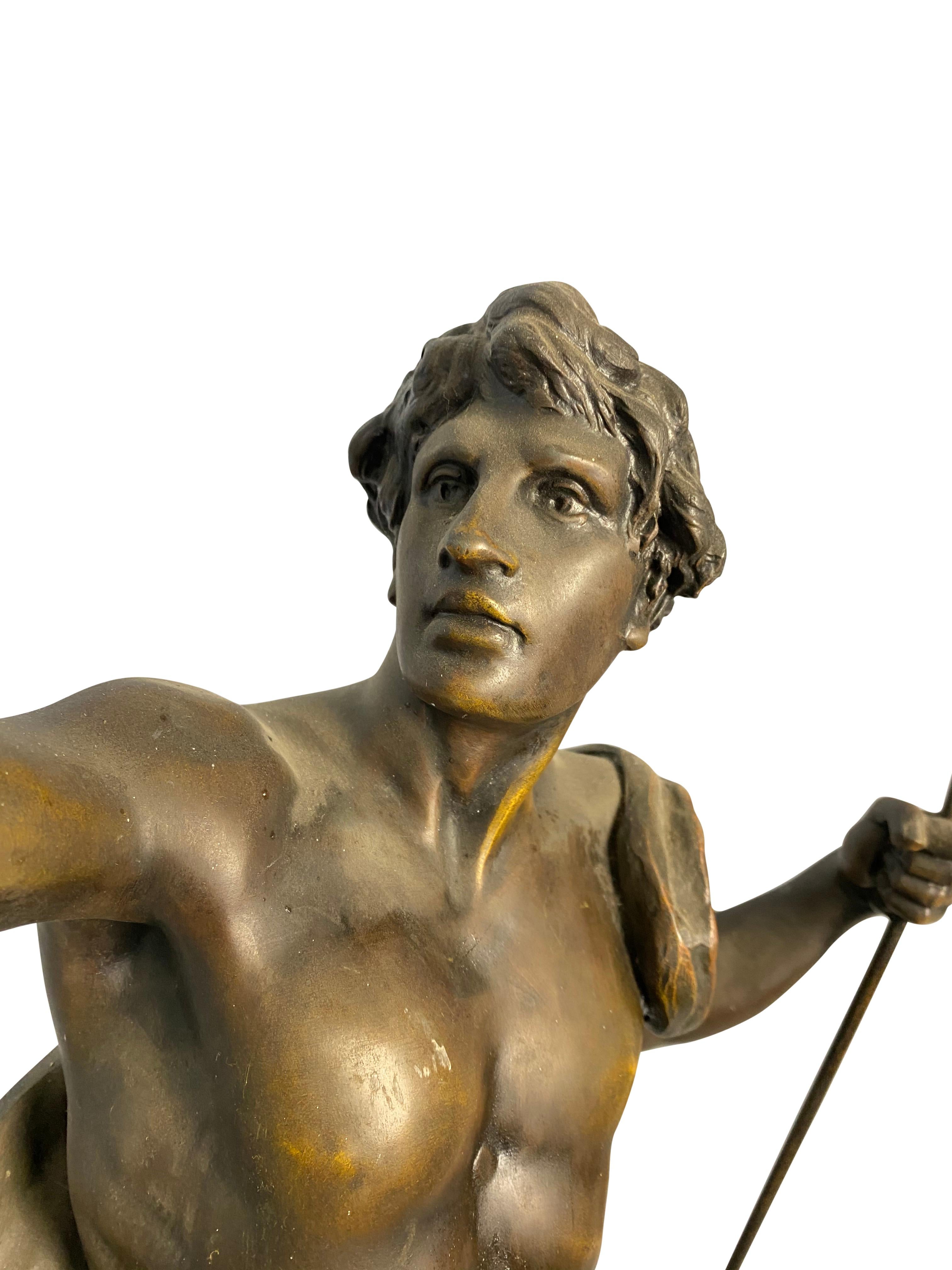 'Les conquettes de l'homme' Statue, 19th Century In Good Condition For Sale In London, GB