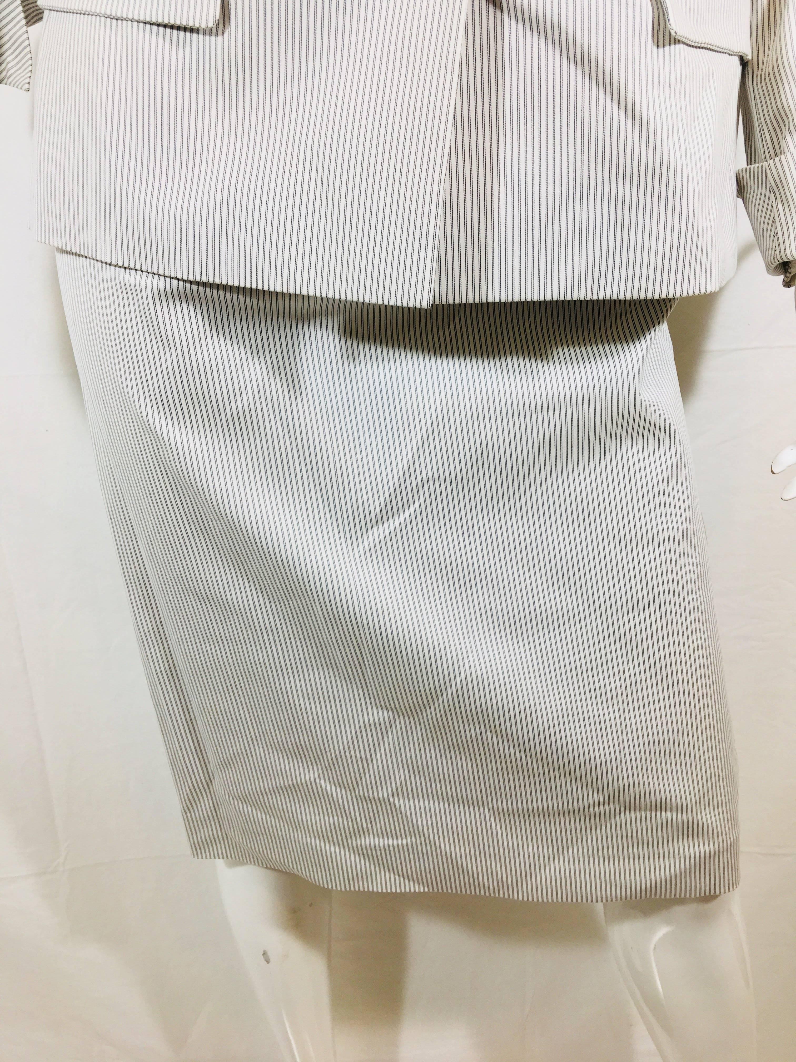 Les Copains 2 Piece Skirt Suit In Excellent Condition In Bridgehampton, NY