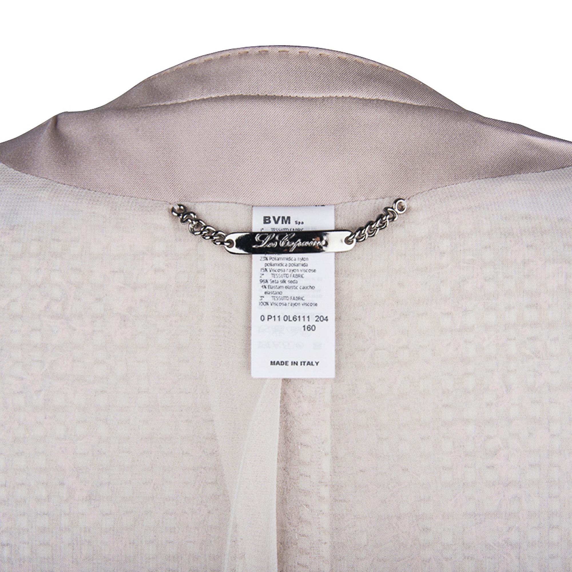 Les Copains Jacket Pink Fantasy Tweed Suede Edging Skirt Set 6 New 11