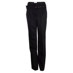Les Coyotes de Paris, black pantalon with belt