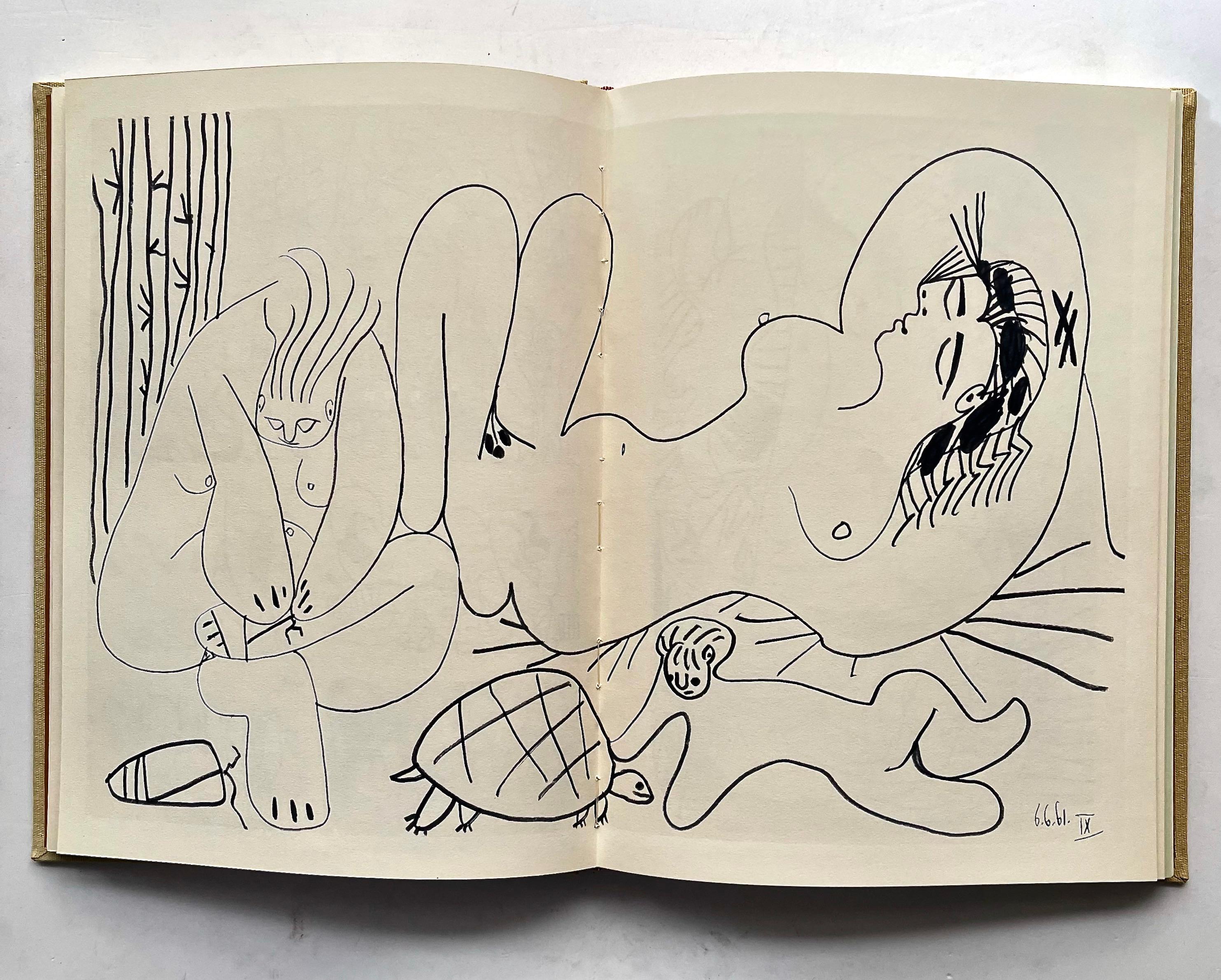 Paper Les Déjeuners - Picasso, 1st French edition, 1962 For Sale