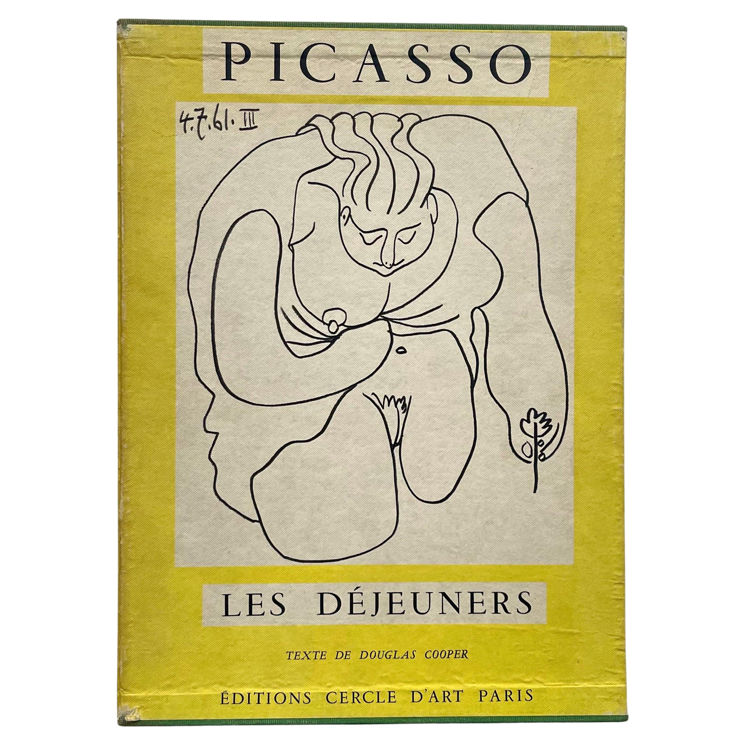 Les Déjeuners - Picasso, 1. französische Ausgabe, 1962