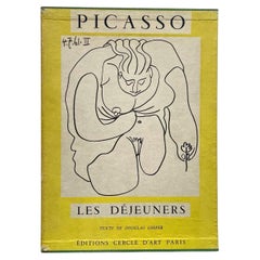 Antique Les Déjeuners - Picasso, 1st French edition, 1962