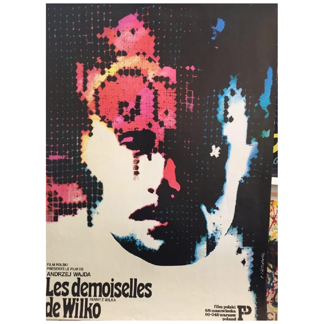 „Les Demoiselles De Wilko“, polnisches Filmplakat, Original-Vintage-Poster im Angebot