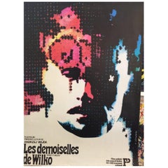 „Les Demoiselles De Wilko“, polnisches Filmplakat, Original-Vintage-Poster