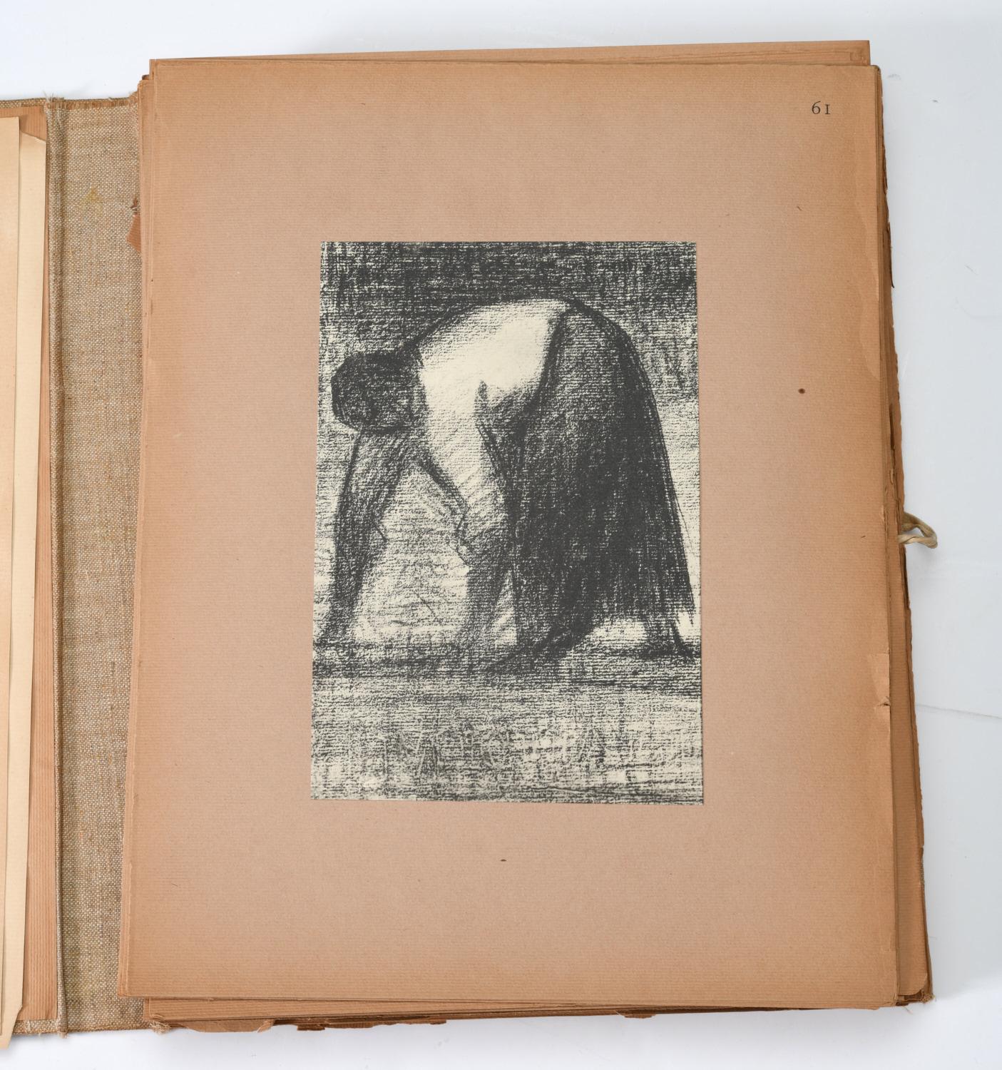 French Les Dessins De Georges Seurat, 1859-1891, Complete Folio of 67 Images